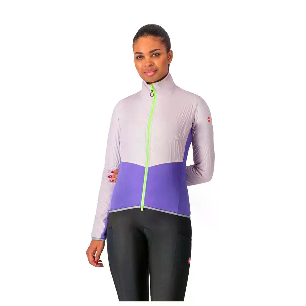 カステリ アンリミテッド ジャケット レディース （ RsPowder/Ultravioleta/ElectricLime ） | CASTELLI Unlimited jacket Woman [t]