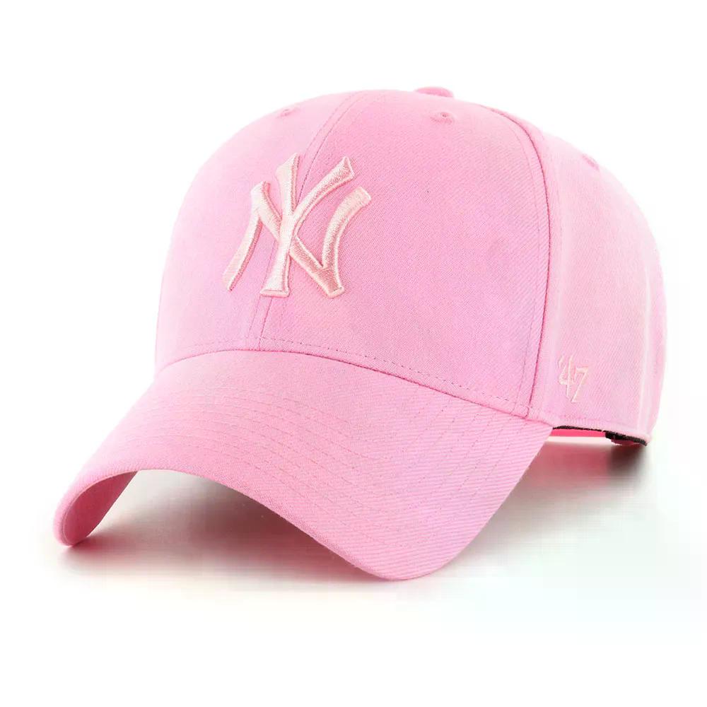 フォーティーセブン MLB ニューヨーク ヤンキース MVP スナップバック キャップ （ Rose ） | 47 MLB New York Yankees MVP Snapback Cap [t]