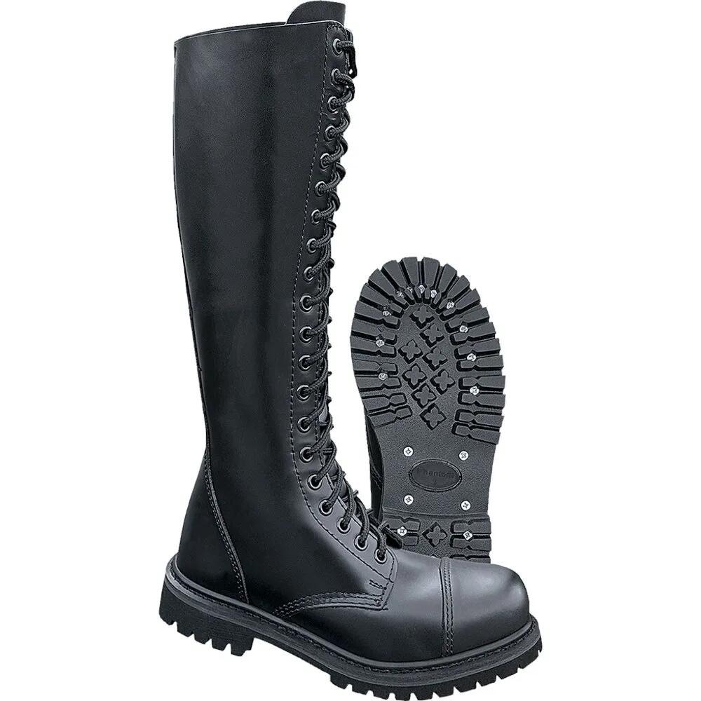 ブランディット ファントム 20 アイレット ブーツ （ Black ） | BRANDIT Phantom 20 Eyelet boots [t]