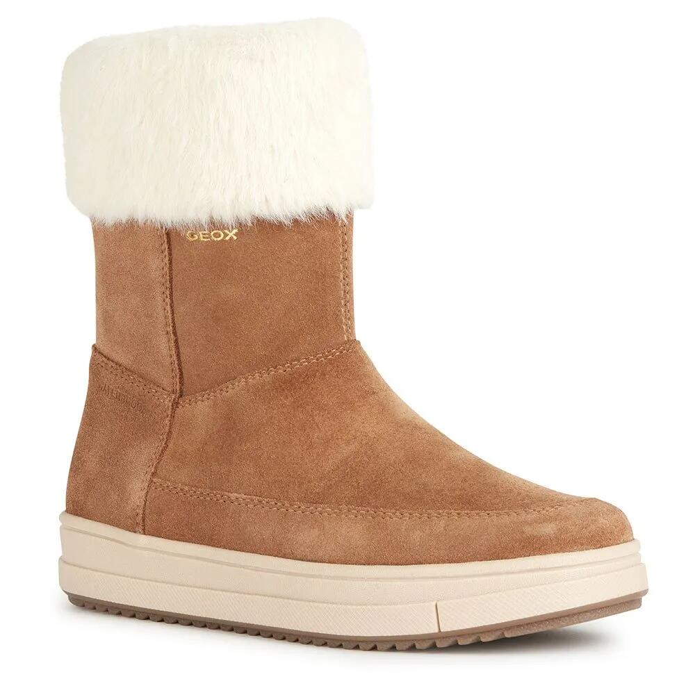 ジェオックス レベッカ ウォータープルーフ ジュニア ブーティー （ Whisky ） | GEOX Rebecca Wpf Jun..