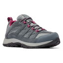 コロンビア クレストウッド レディース ハイキング シューズ ( Zinc/DarkFuch ) | COLUMBIA Crestwood Women hiki...