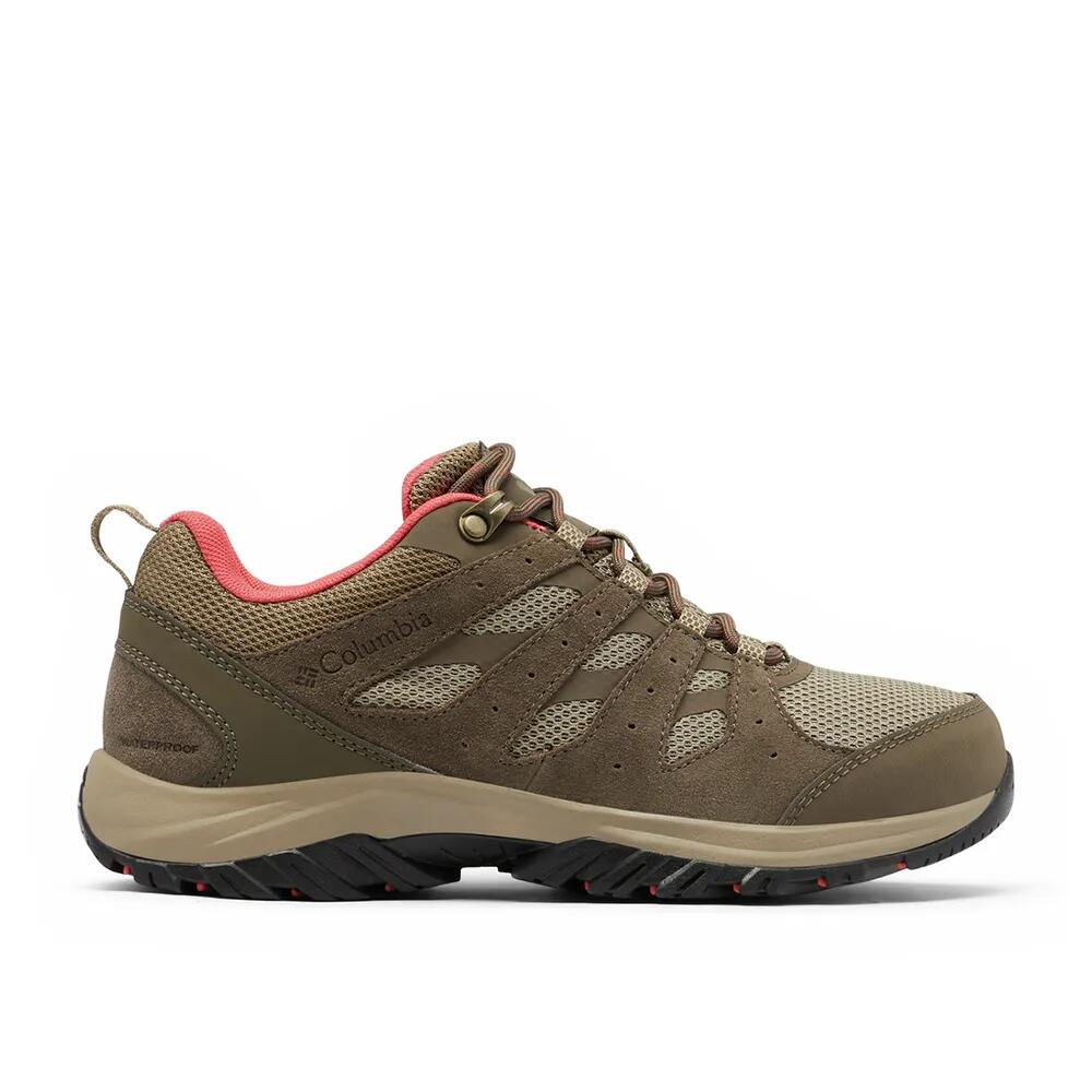 コロンビア レッドモンド III ウォータープルーフ レディース ハイキング シューズ （ Pebble/RedCoral ） | COLUMBIA Redmond III Waterproof Women hiking shoes [t]
