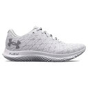 アンダーアーマー フロー ベロシティ ウィンド 2 ランニングシューズ レディース ( White/HaloGrey ) | UNDER ARMOUR Flow...