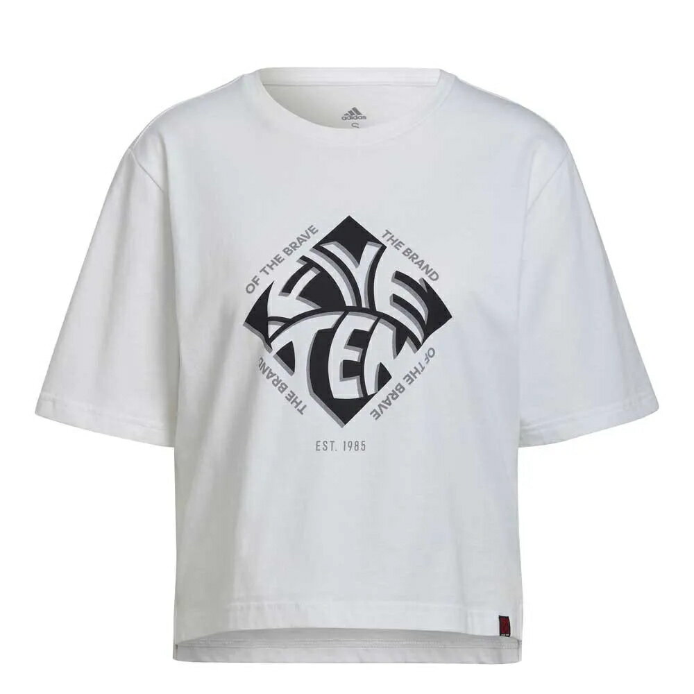 ファイブテンクロップ ショートスリーブ Tシャツ レディース （ White / White ） | FIVE TEN Crop short sleeve T-shirt [t]