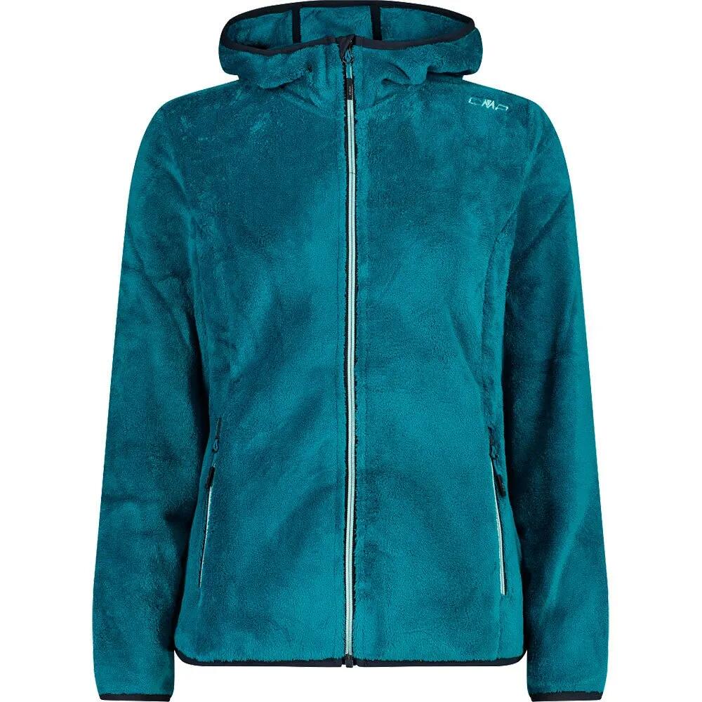 CMP 38P1546 フーディ フリース レディース （ Teal ） | CMP 38P1546 hoodie fleece Women [t]