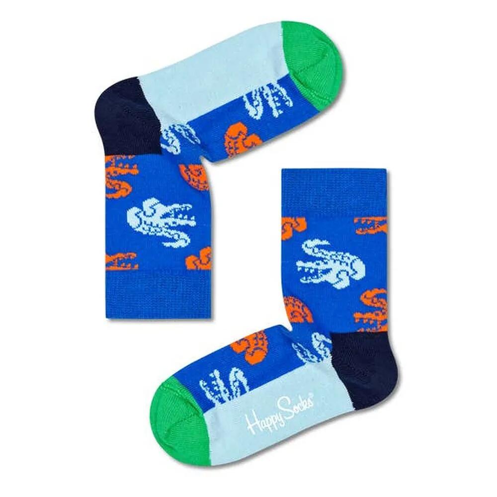 ハッピーソックス クロコダイル ソックス キッズ （ Multicolor ） | Happy Socks Crocodile socks kids [t]
