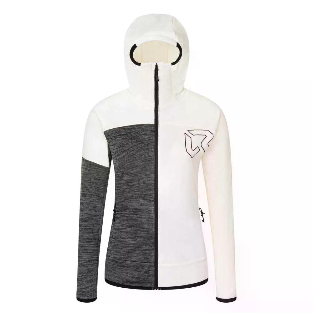ロックエクスペリエンス コブラ FZ フルジップ スウェットシャツ ウーマン （ Marshmallow/GreyMelange ） | ROCK EXPERIENCE Kobra Fz full zip sweatshirt woman 