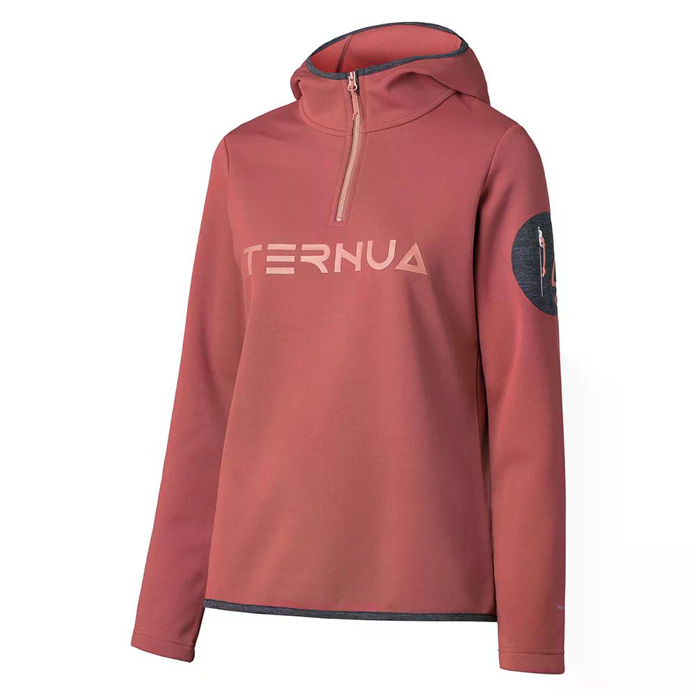 樂天商城 - テルヌア スポット フーディ ウーマン （ WashedBordeaux ） | TERNUA Spot hoodie woman [t]