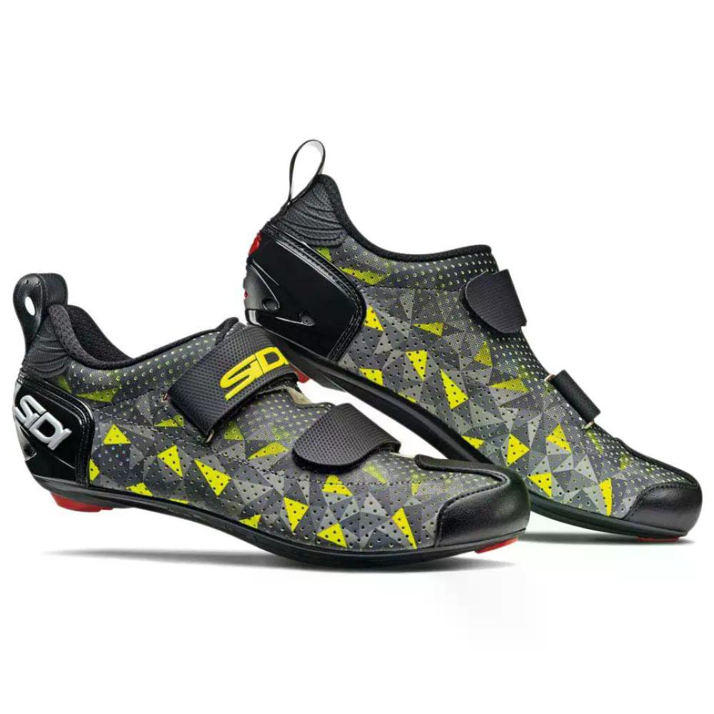 シディ ティー5 エアー カーボン ロード シューズ （ Grey/Yellow/Black ） | SIDI T5 Air Carbon Road Shoes [t]
