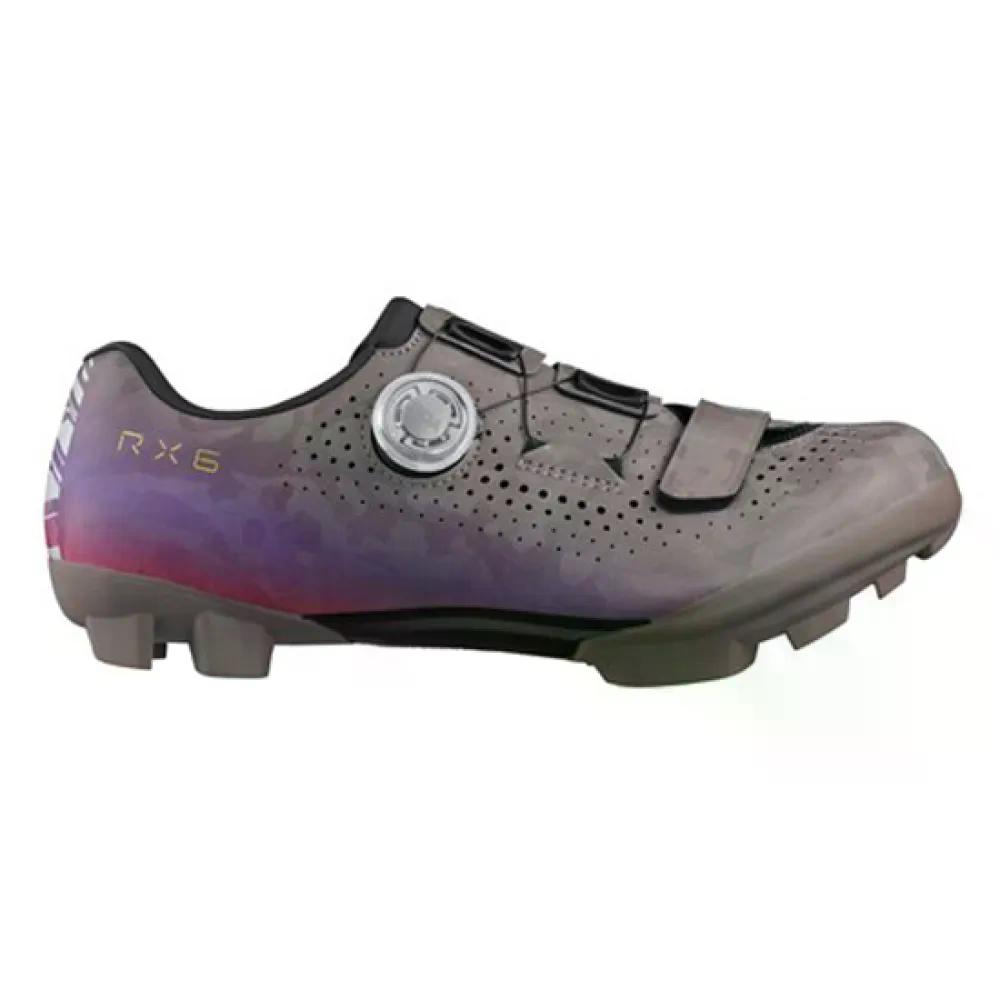 樂天商城 - シマノ アールエックス600 グラベル シューズ （ Gray/Purple ） | SHIMANO RX600 Gravel Shoes [t]