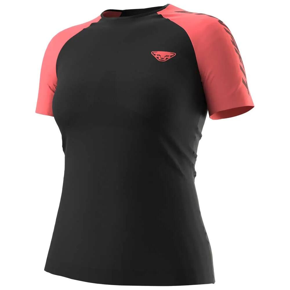 ディナフィット ウルトラ S-テック ショートスリーブ T-シャツ レディース （ Black Out / Cabana ） | DYNAFIT Ultra S-Tech short sleeve T-shirt Women [t]