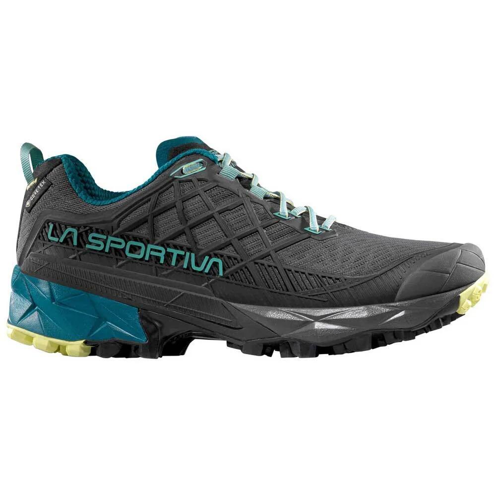 スポルティバ アキラ II ゴアテックス ハイキング シューズ （ Carbon/Juniper ） | LA SPORTIVA Akyra II Goretex hiking shoes [t]