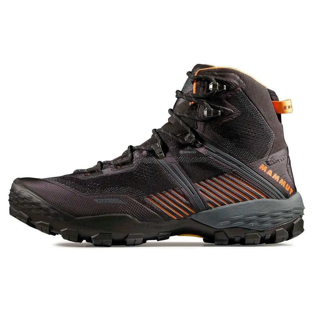 樂天商城 - マムート デュカン II ハイ ゴアテックス ハイキング シューズ （ Black/DarkTangerine ） | MAMMUT Ducan II High gore-tex hiking shoes [t]