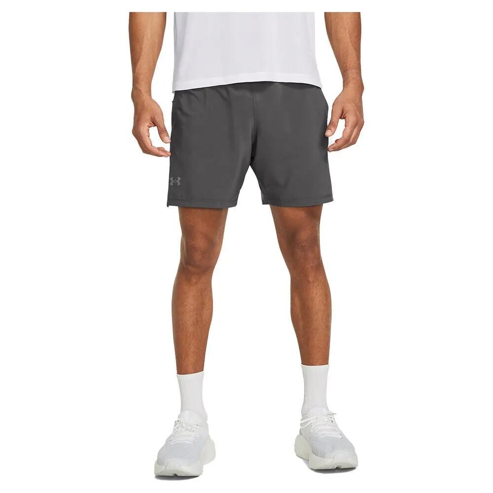 アンダーアーマー ローンチ エリート 2イン1 7インチ ショーツ レディース （ Castlerock/Castlerock/Reflective ） |