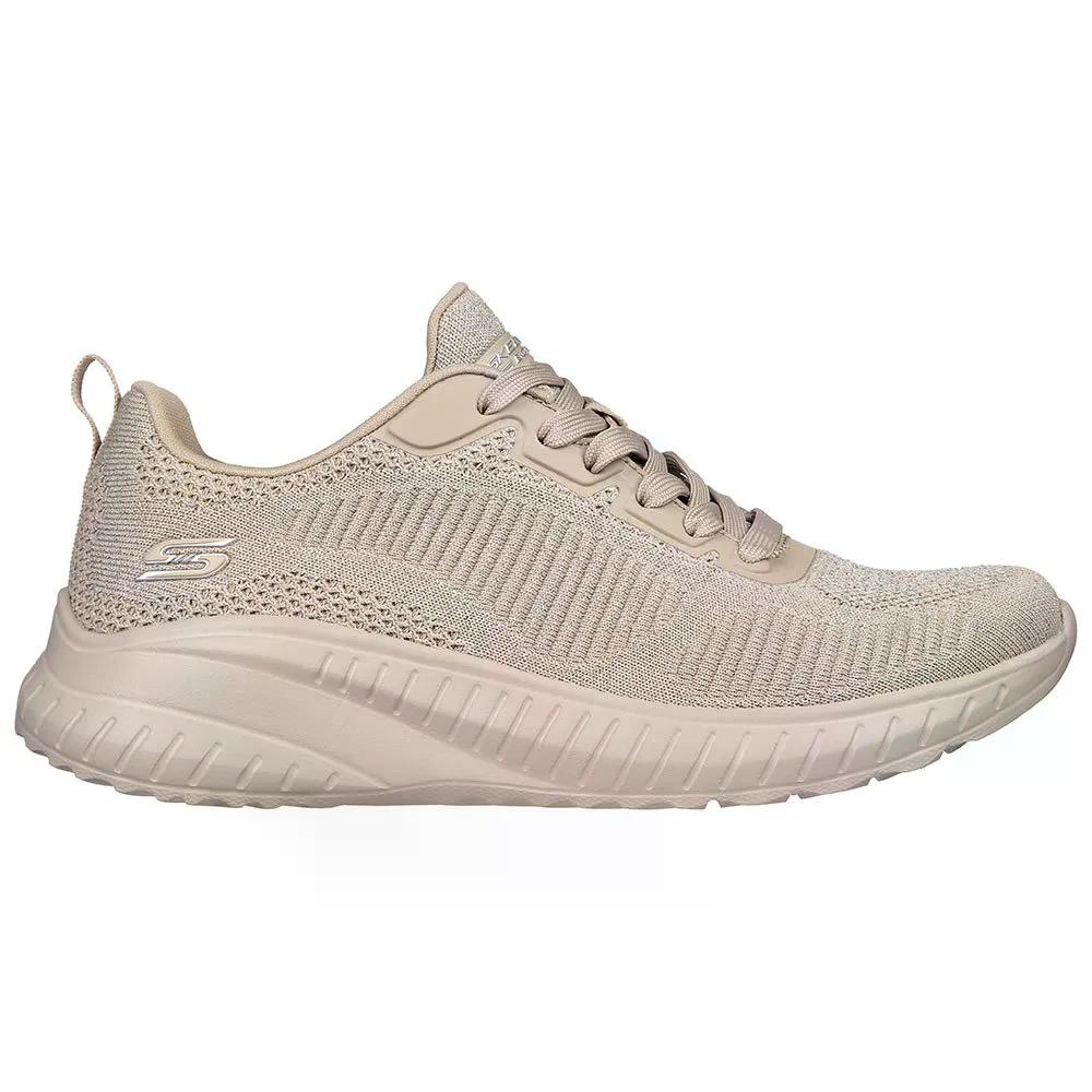 樂天商城 - スケッチャーズ ボブス スクワッド カオス スニーカー レディース （ TaupeSparkleEngineeredKnit ） | SKECHERS BOBS Squad Chaos Sneakers Woman [t]
