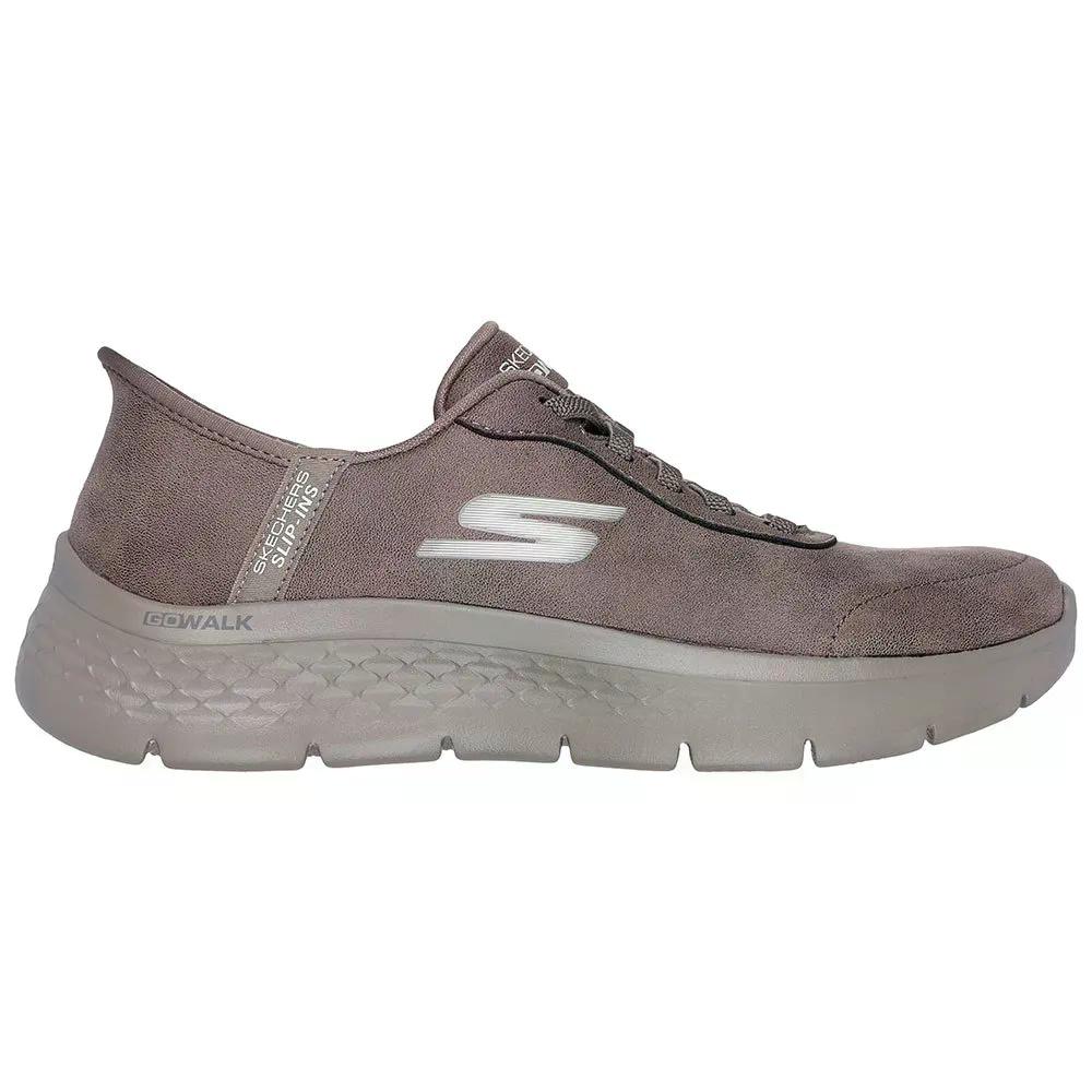 SKECHERS - スケッチャーズ ゴーウォーク フレックス スニーカー レディース （ BrownTextile/Trim ） | SKECHERS GOwalk Flex Sneakers Woman [t]