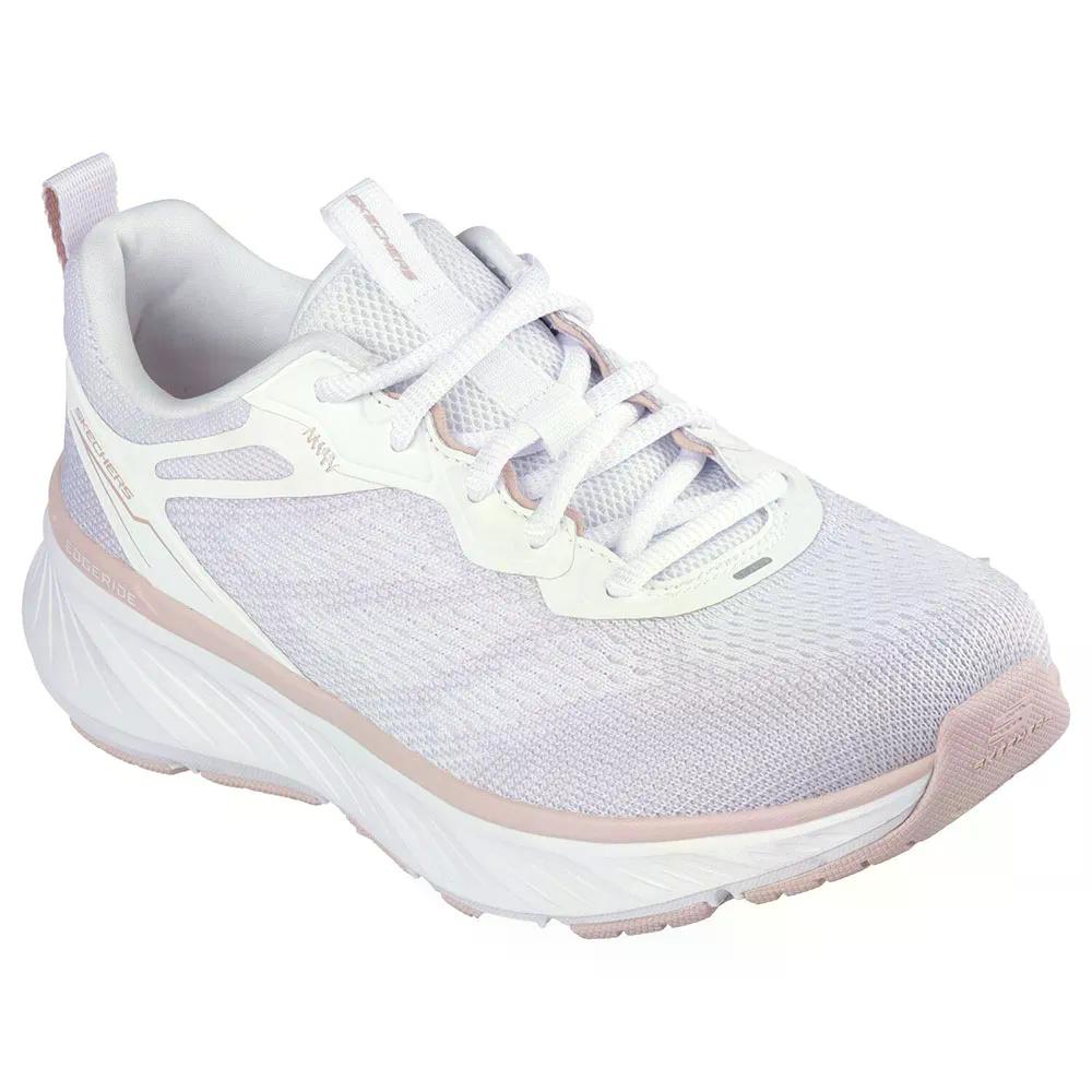 スケッチャーズ エッジライド パワー フロー スニーカー レディース （ WhiteKnit/NaturalTrim ） | SKECHERS Edgeride Power Flow Sneakers Woman 