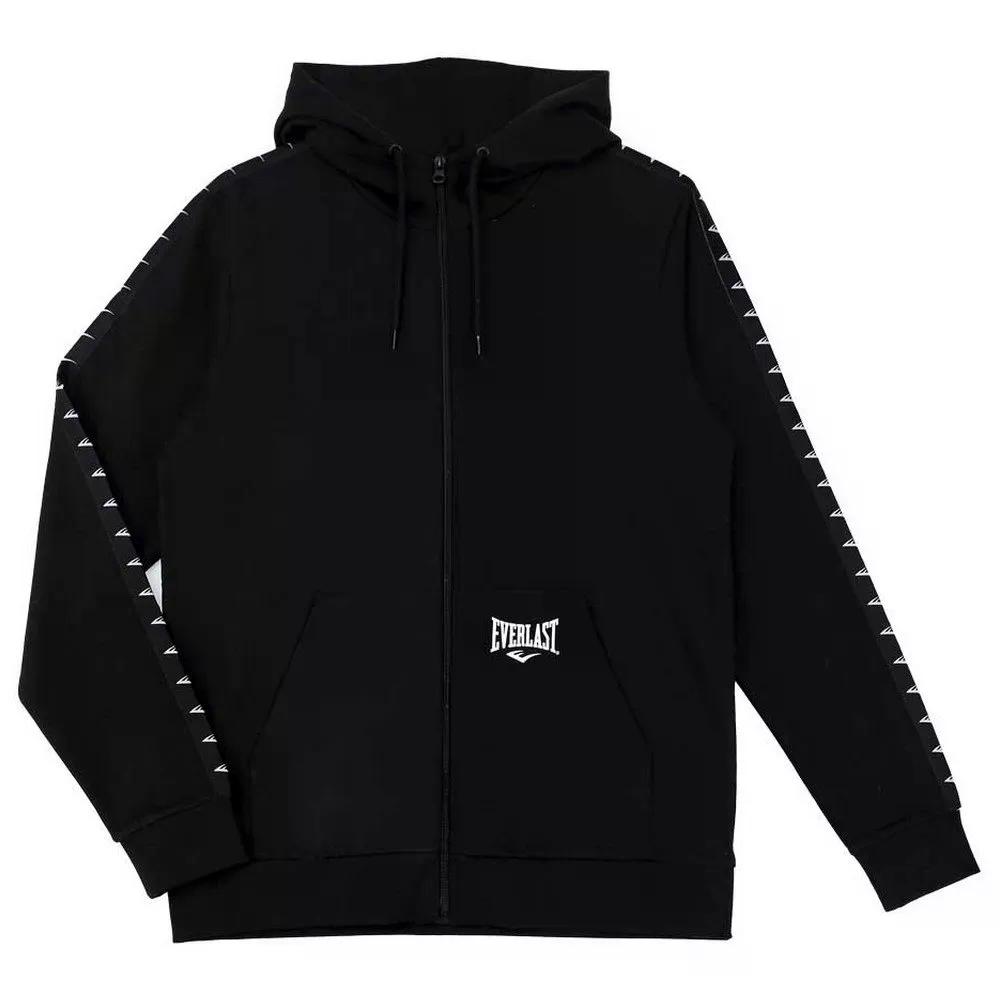 Rakuten - エバーラスト テープ フルジップ スウェットシャツ （ Black ） | EVERLAST Tape full zip sweatshirt [t]