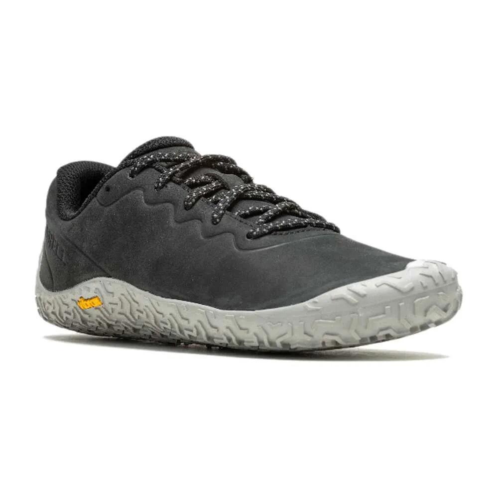 メレル ベイパー グローブ 6 レザー ウーマン トレイル ランニング シューズ （ Black ） | MERRELL Vapor Glove 6 Leather Women trail running shoes [t]