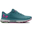 アンダーアーマー ホバー インフィニット 4 ランニングシューズ レディース ( StillWater/Gray/RebelPink ) | UNDER ARM...