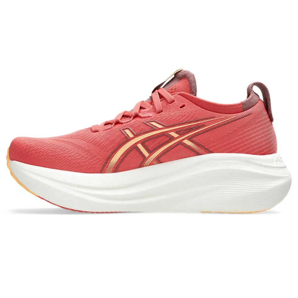 アシックス ゲルニンバス 27 ランニングシューズ レディース （ DarkPinkClay/OrangeGlow ） | ASICS Gel Nimbus 27 running shoes Women [t] 3
