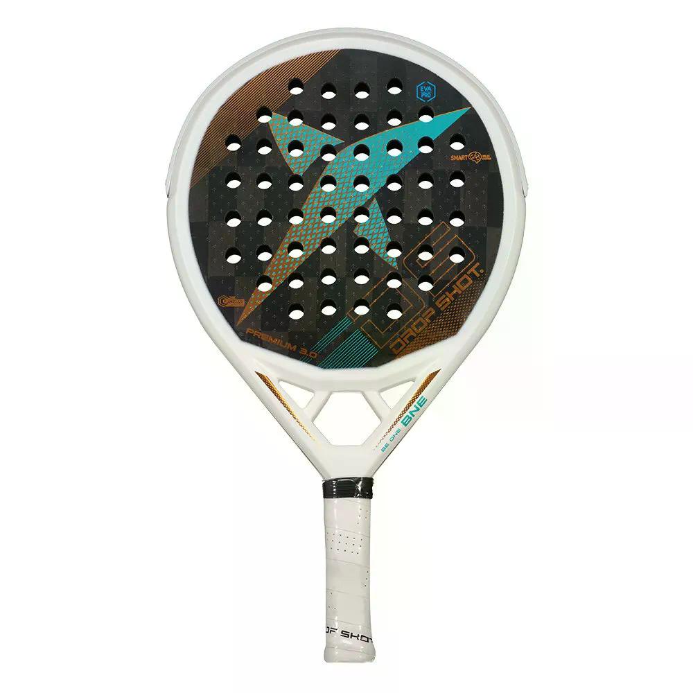 Rakuten - DROP SHOT Premium 3.0 パデルラケット （ White/Yellow/Blue/Black ） [t]