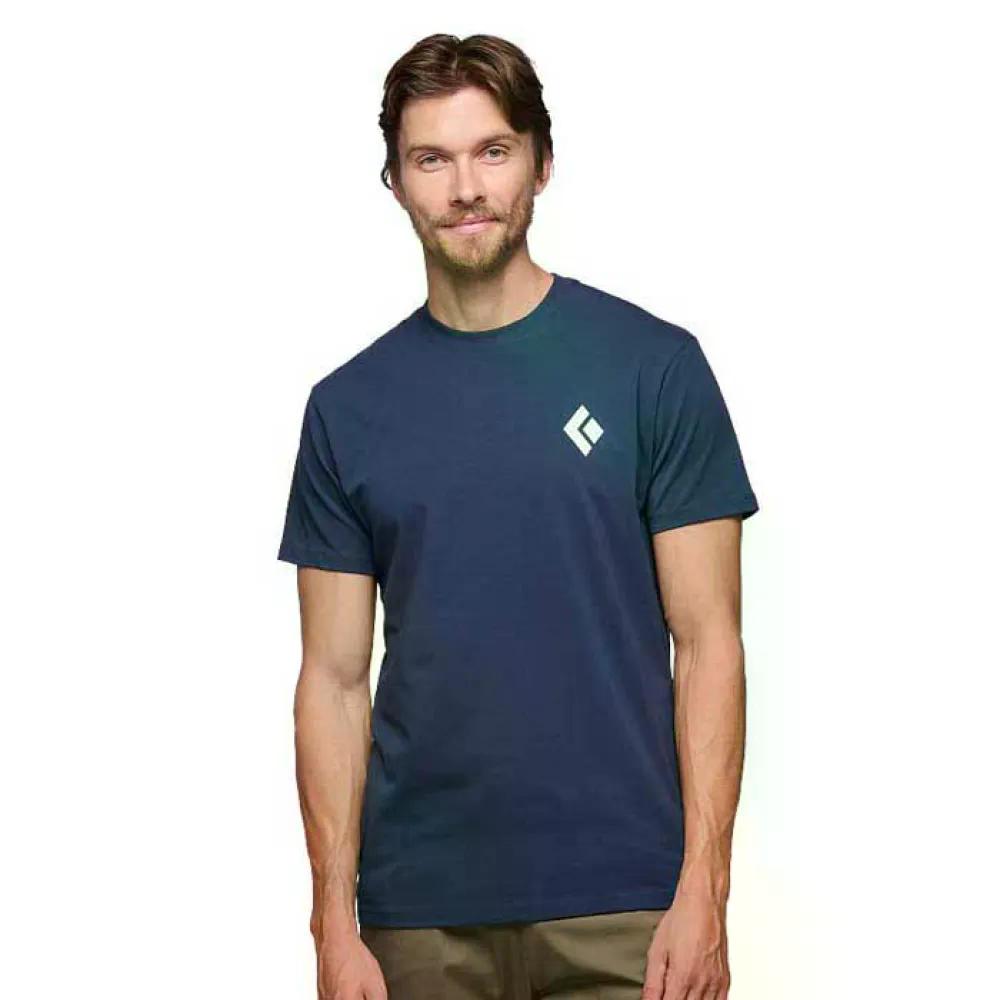 樂天商城 - BLACK DIAMOND Equipment For Alpinists 半袖Tシャツ （ Indigo ） [t]