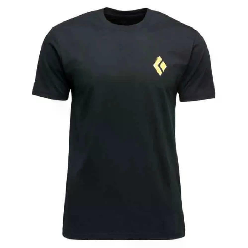 BLACK DIAMOND Shredded 半袖Tシャツ （ Black ） [t]