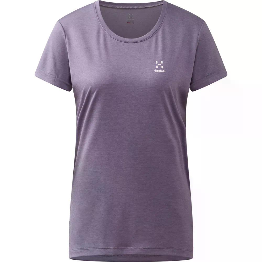 ホグロフス リッジ ハイク ショートスリーブ Tシャツ ウーマン （ PurpleFog ） HAGLOFS Ridge Hike Short Sleeve T-Shirt Woman t