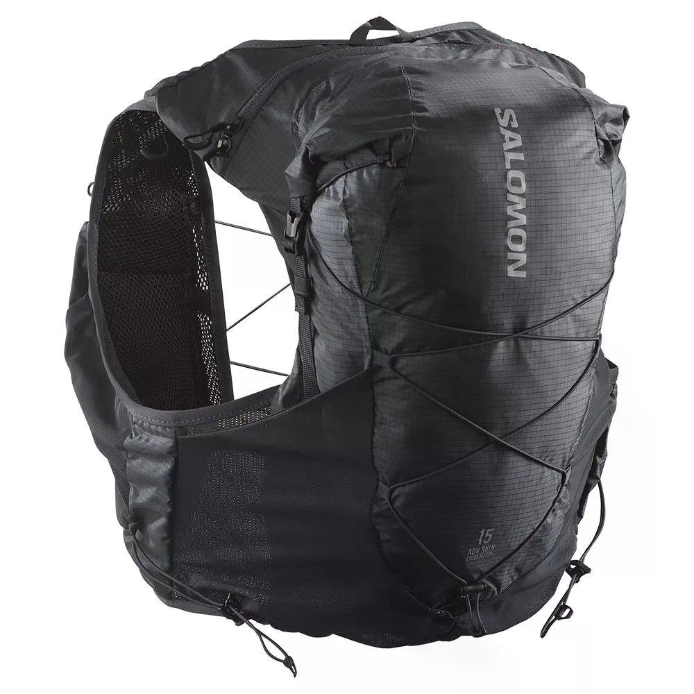 樂天商城 - サロモン ADV スキン X シーズン 15L ハイドレーションベスト （ Ebony ） | SALOMON ADV Skin X Season 15L Hydration Vest [t]