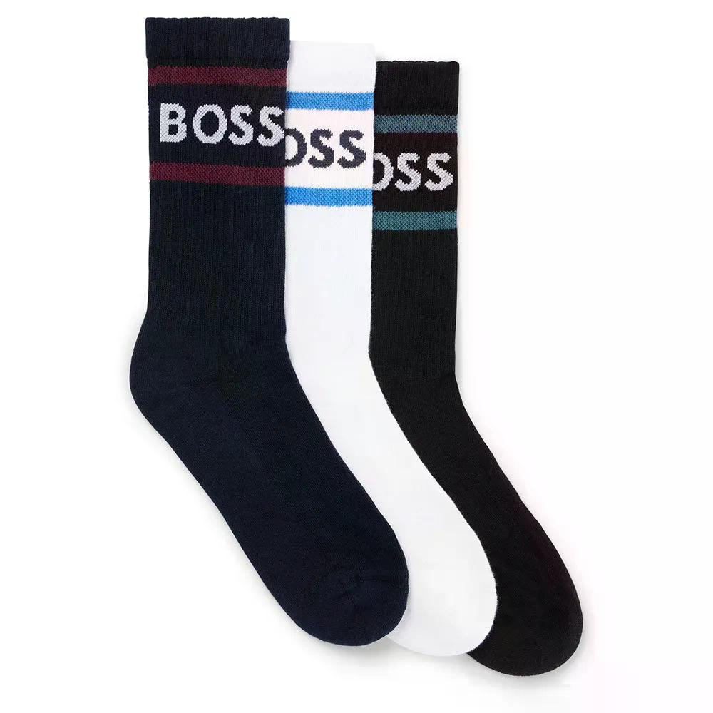 ボス リブ ストライプ CC ソックス 3パック （ OpenMiscellaneous ） | BOSS Rib Stripe CC Socks 3 Pack [t]