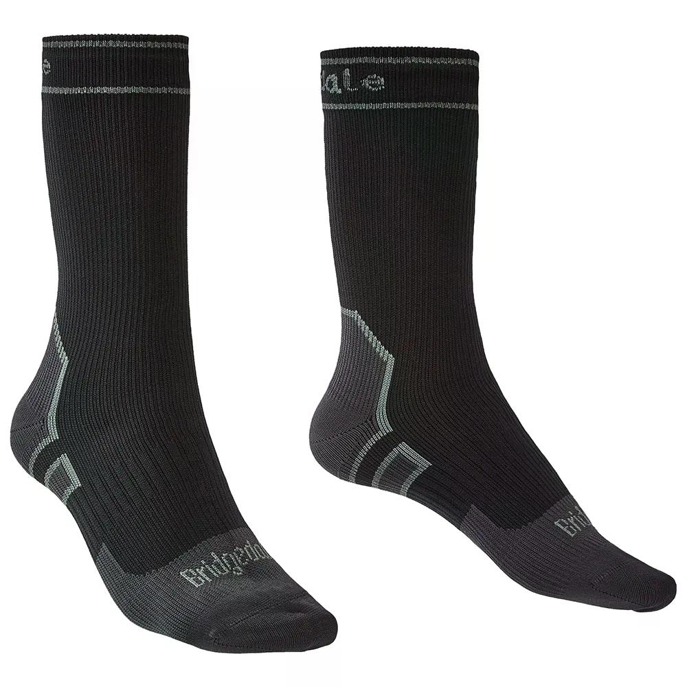 ブリッジデール ライトウェイト ブーツ ニーハイ ソックス （ Black ） | BRIDGEDALE Lightweight Boot Knee High Socks 