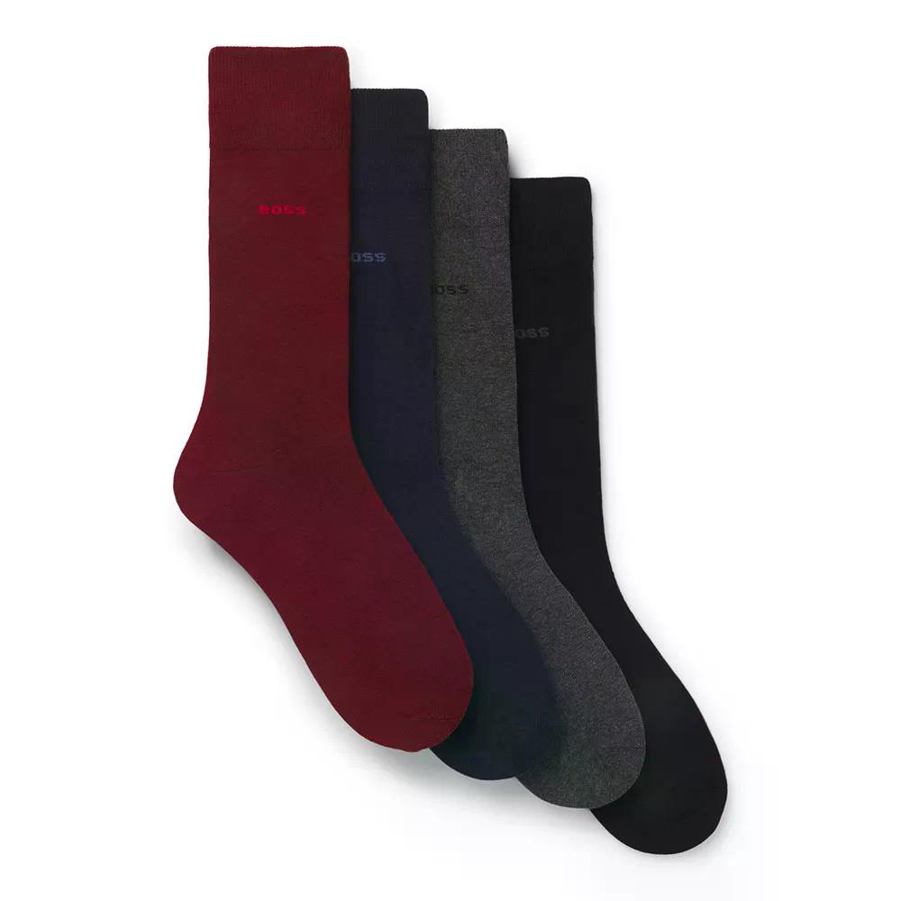ボス ユニ 10278117 ソックス 4パック （ OpenMiscellaneous ） | BOSS Uni 10278117 Socks 4 Pack [t]