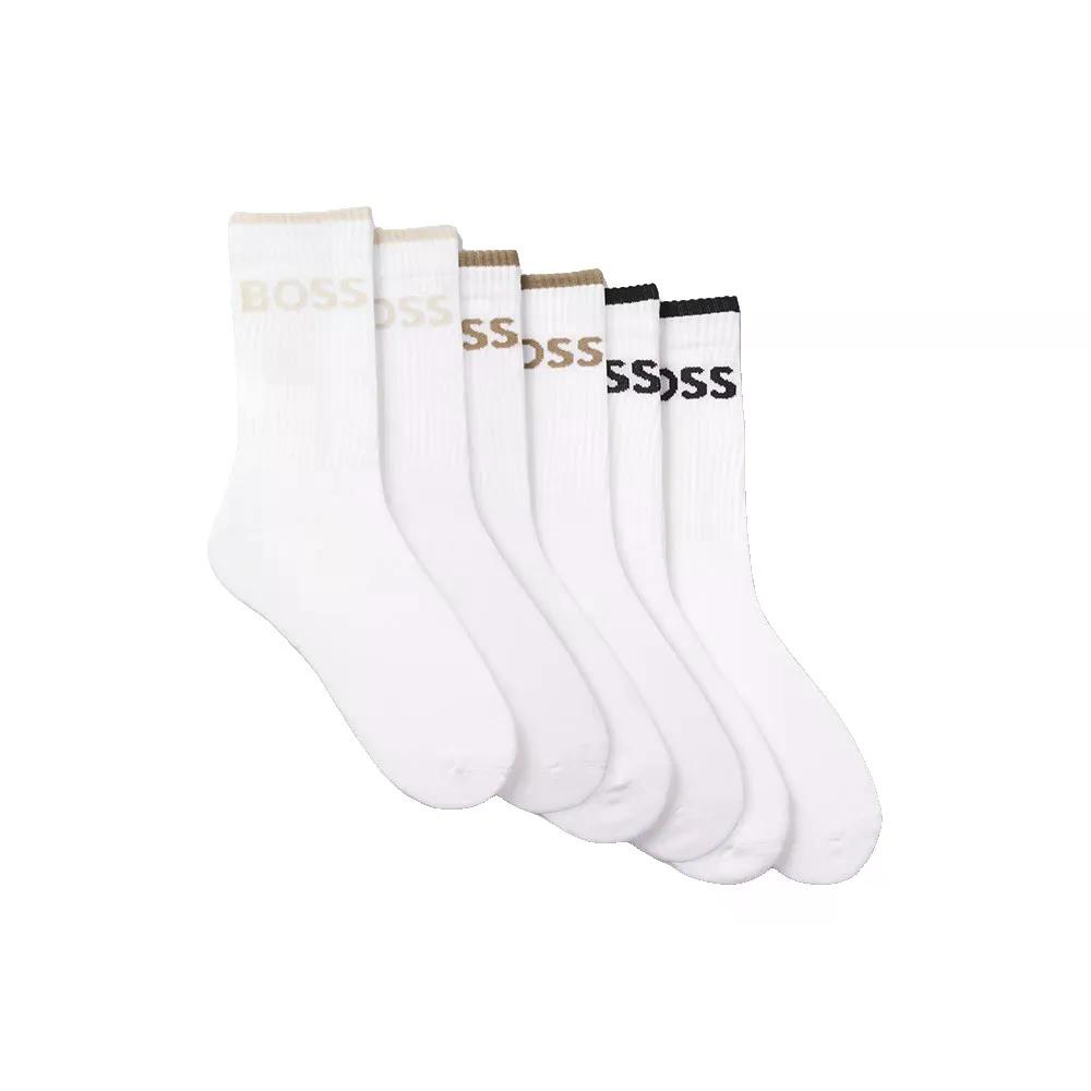 ボス ストリップ CC 10257762 ソックス 6パック （ OpenMiscellaneous ） | BOSS Strip CC 10257762 Socks 6 Pack [t]