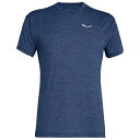 サレワ プエズ メランジェ ドライトン ショート スリーブ Tシャツ ( Dark Denim Melange ) | SALEWA Puez Melange ...