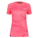 サレワ セセダ ドライトン ショート スリーブ Tシャツ レディース ( Calypso Coral ) | SALEWA Seceda Dryton shor...