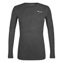 サレワ ゼブル フレッシュ AMR ロング スリーブ Tシャツ ( Black Out ) | SALEWA Zebru Fresh AMR long slee...