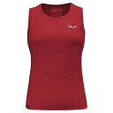 サレワ プエズ スポーティ ドライ ノースリーブ Tシャツ レディース ( Syrah ) | SALEWA Puez Sporty Dry sleeveles...