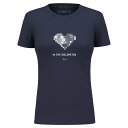 サレワ ピュア ハート ドライ ショート スリーブ Tシャツ レディース ( Navy Blazer ) | SALEWA Pure Heart Dry sho...