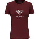 サレワ ピュア ハート ドライ ショート スリーブ Tシャツ レディース ( Syrah ) | SALEWA Pure Heart Dry short sle...