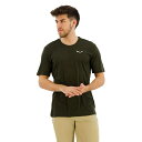 サレワ イーグル ミニロゴ AM ショート スリーブ Tシャツ ( Dark Olive ) | SALEWA Eagle Minilogo AM short ...
