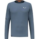 サレワ ペドロック ドライ ロング スリーブ Tシャツ ( Java Blue ) | SALEWA Pedroc Dry long sleeve T-shir...
