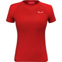 サレワ ペドロック Ptc デルタ ショート スリーブ Tシャツ レディース ( Flame ) | SALEWA Pedroc Ptc Delta short...