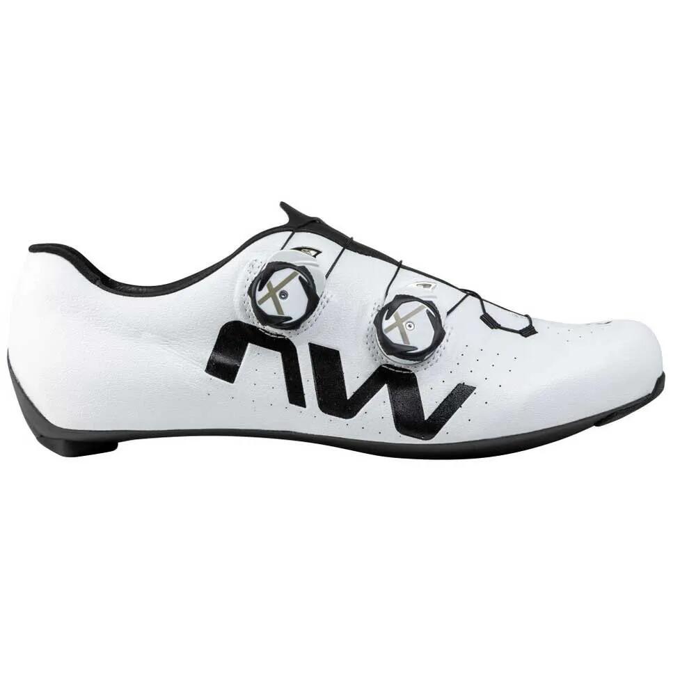 ノースウェーブ ヴェローチェ エクストリーム ロード シューズ （ White/Black ） | NORTHWAVE Veloce Extreme Road Shoes [t](4.0)