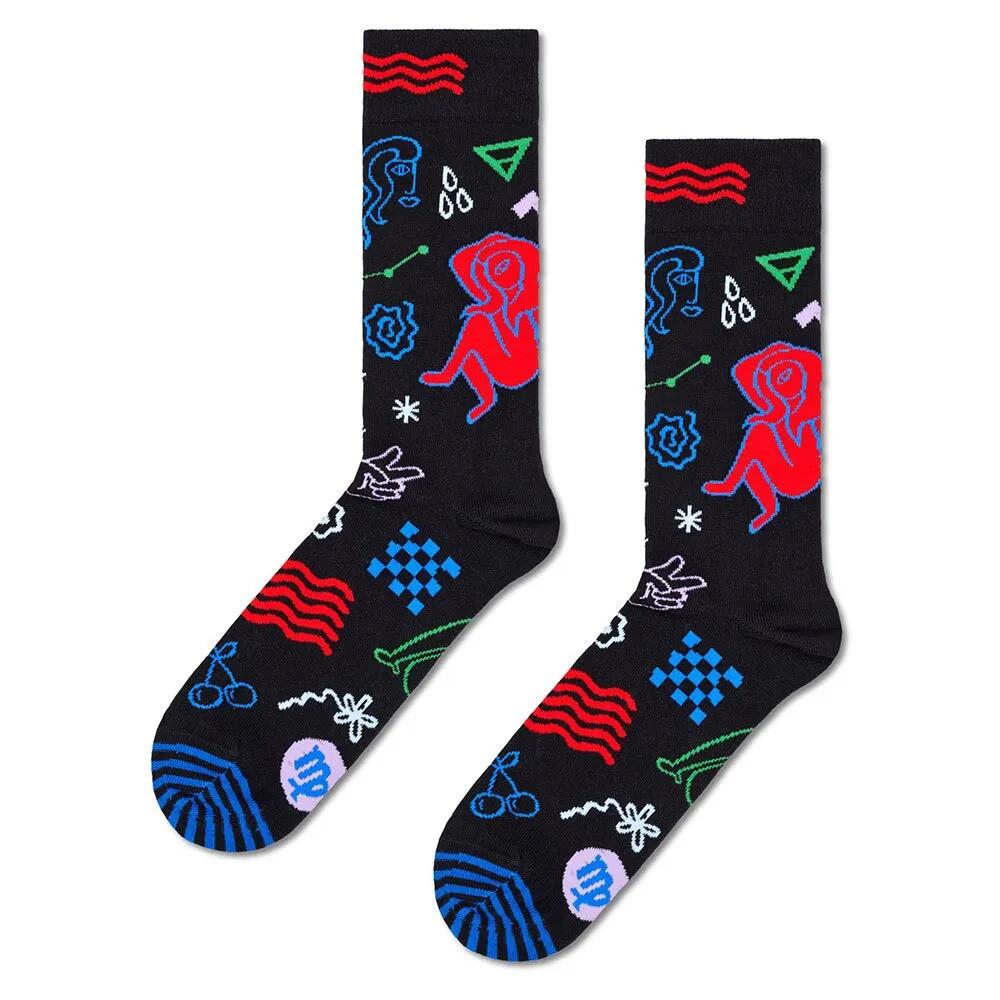 ハッピーソックス ヴァーゴ ハーフ ロング ソックス （ Beige ） | HAPPY SOCKS Virgo Half long socks [t]
