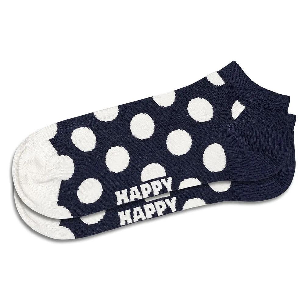 ハッピーソックス ビッグ ドット ショート ソックス （ Navy ） | HAPPY SOCKS Big Dot short socks [t]