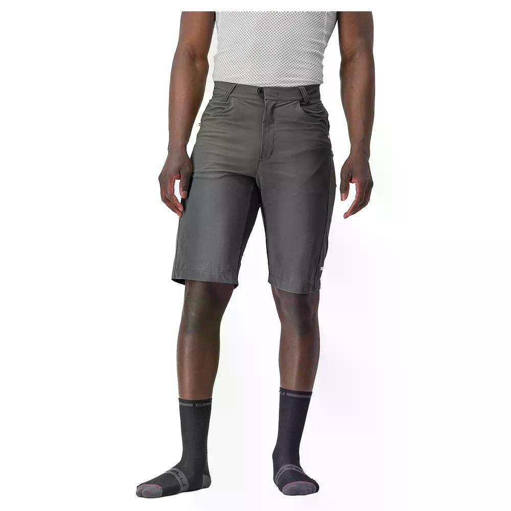 カステリ アンリミテッド バギー ショーツ （ DarkGrey/Black ） | CASTELLI Unlimited Baggy shorts [t]