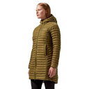 バーグハウス ヌラ マイクロ ロング ジャケット レディース ( KV4OakMoss ) | BERGHAUS Nula Micro Long jacket ...