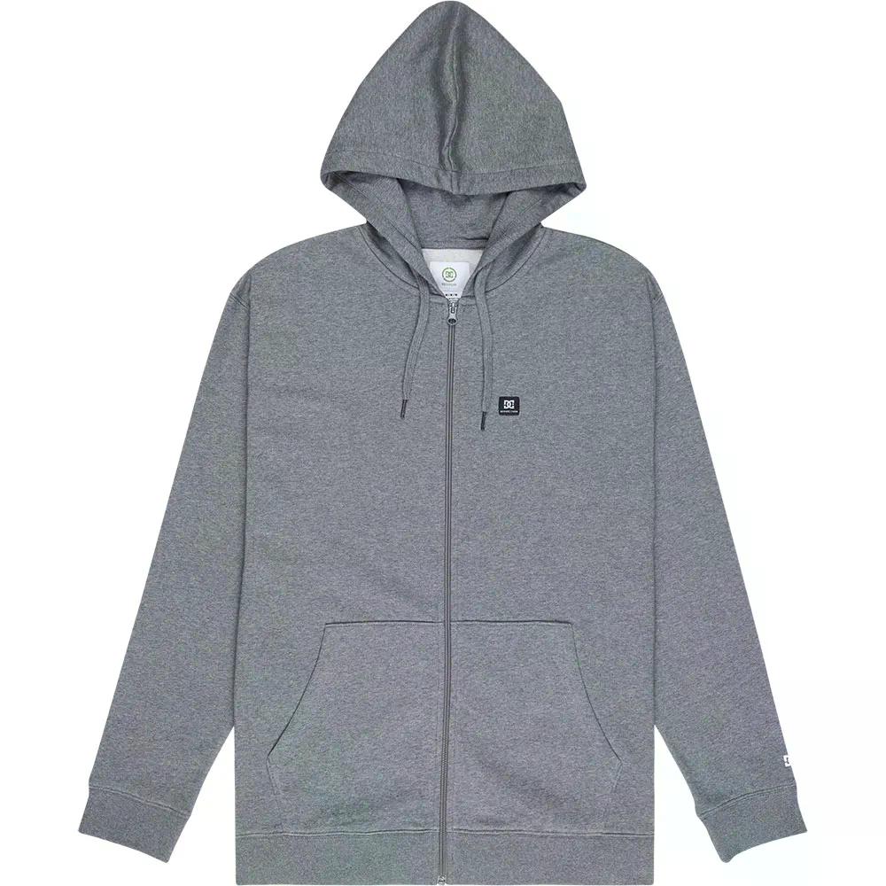 ディーシー シューズ ロリオン フルジップ スウェットシャツ （ DarkGreyHeather ...