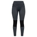 ホグロフス ルナ タイツ パンツ レディース ( Magnetite / True Black ) | HAGLOFS Luna Tights Pants Wo...